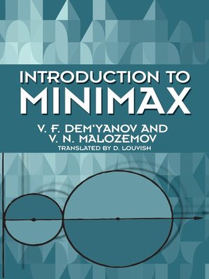 cover image of Introduction to Minimax